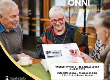 Vanhustenviikon ohjelmaa Taivassalossa