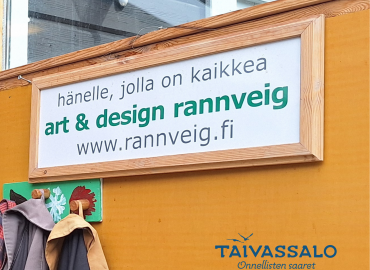 Taivassalon kunnan elokuun yritysvierailu: Art&Design Rannveig