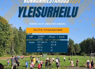 Kunnanmestaruus yleisurheilukilpailu