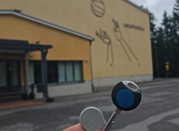 Tiedote liikuntahallin avaimen tai kulkutägin haltijoille