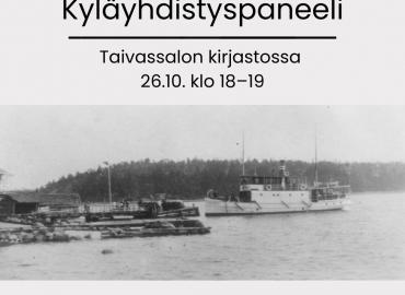 Kyl&auml;yhdistyspaneeli kirjastossa ma 26.10. klo 18