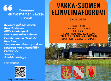 Vakka-Suomen elinvoimafoorumi 20.5.